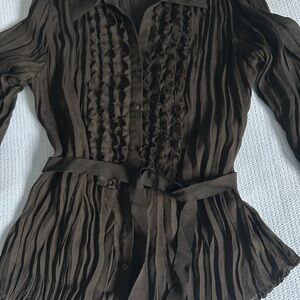 Elegant Black Women's Top